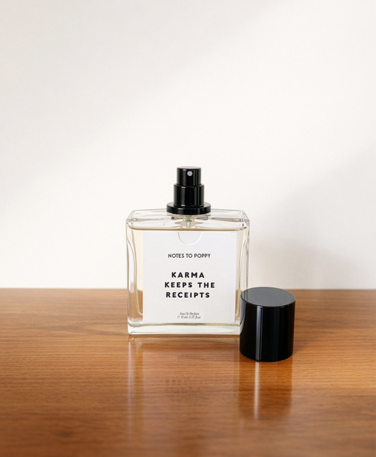 KARMA KEEPS THE RECEIPTS